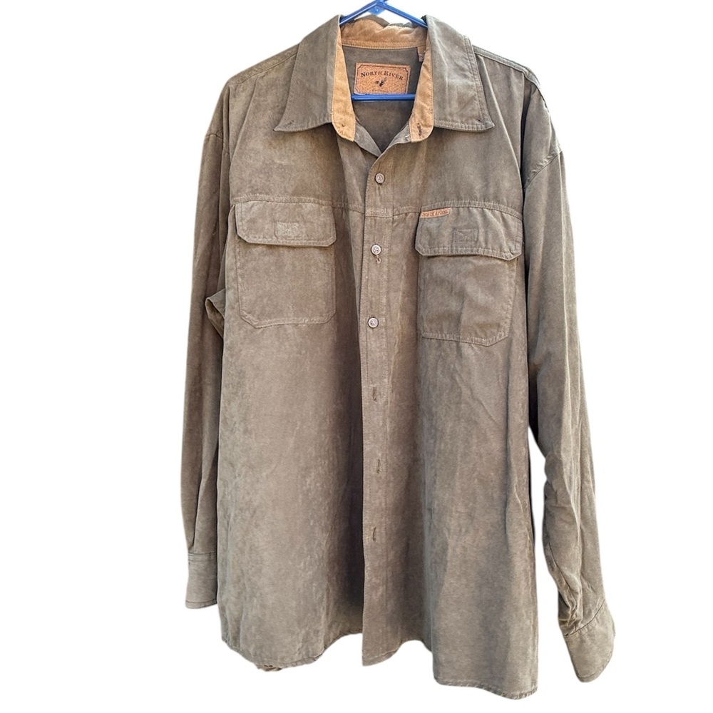 North River Outfitters Men's Casual Button Down Shirt/Shacket NWOT